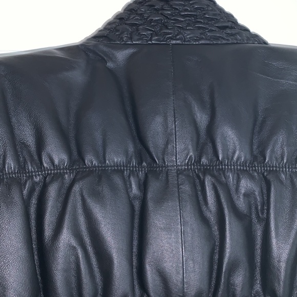 Danier Black Leather Jacket - Picture 10 of 10